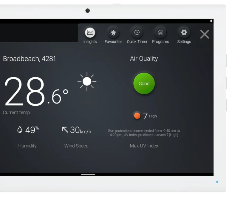 AirTouch 5 wall console
